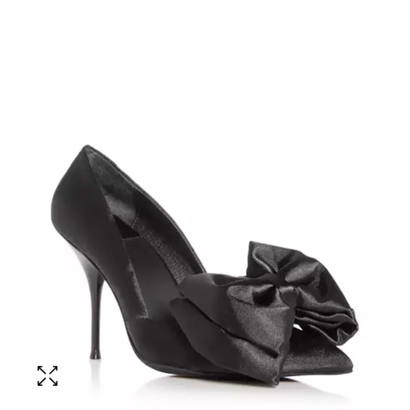 Jeffrey Campbell Shoes - Jeffrey Campbell Women's Convince Bow Pointed Toe Pumps